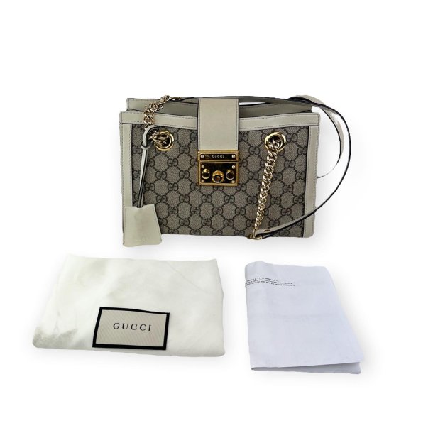 GUCCI PADLOCK GG SHOULDER BAG 