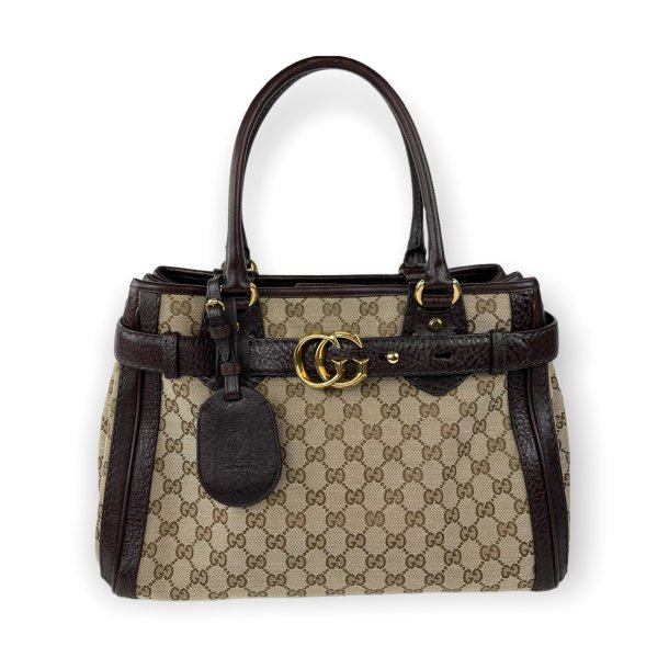 GUCCI MONOGRAM SHOULDER BAG 