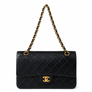 Chanel Classic Medium Flap Bag 24 karat guldbelagt