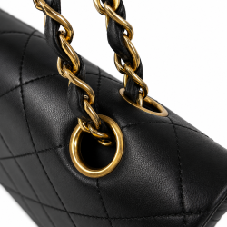 Chanel Classic Medium Flap Bag 24 karat guldbelagt