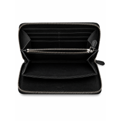 Prada Zip Around Wallet � Sort Saffiano L�der