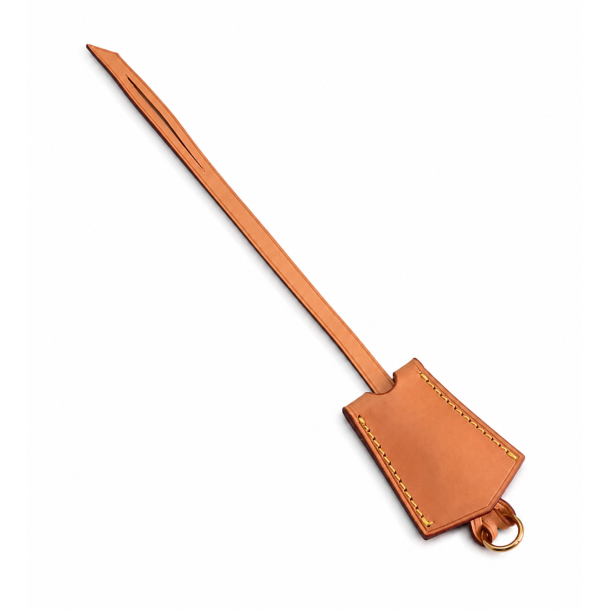 Key Holder Charm i Vachetta-l�der til Louis Vuitton