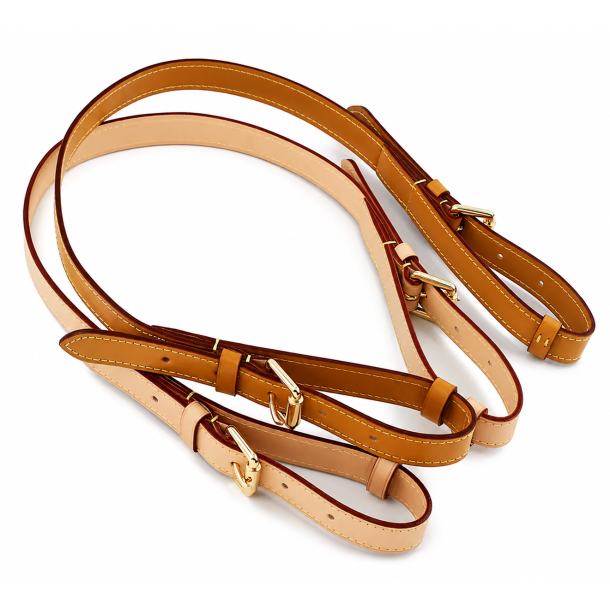 Justerbare Vachetta l�derhanke til Louis Vuitton � 64-73 cm