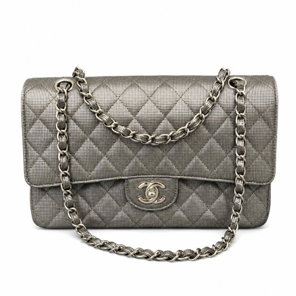 Chanel Limited Edition Medium double Flap Bag S�lv